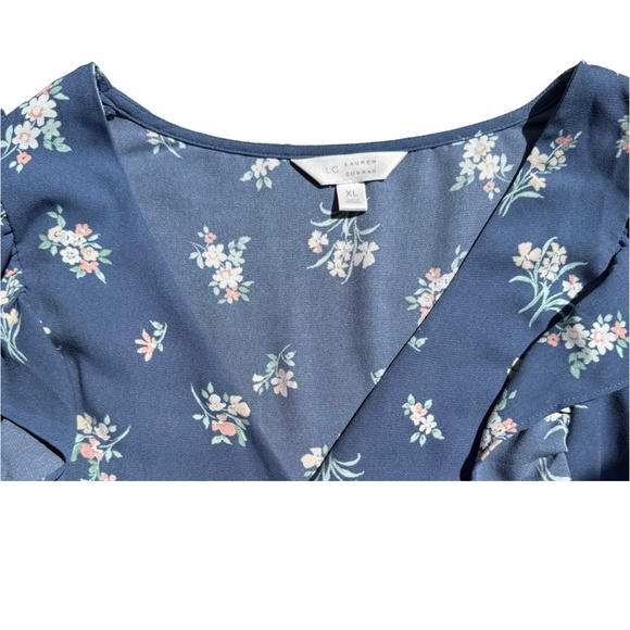 Lauren Conrad Floral Long Sleeve Blouse - Picture 2 of 4